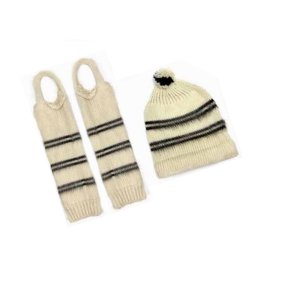 Set Gorro + Polaina Chilote