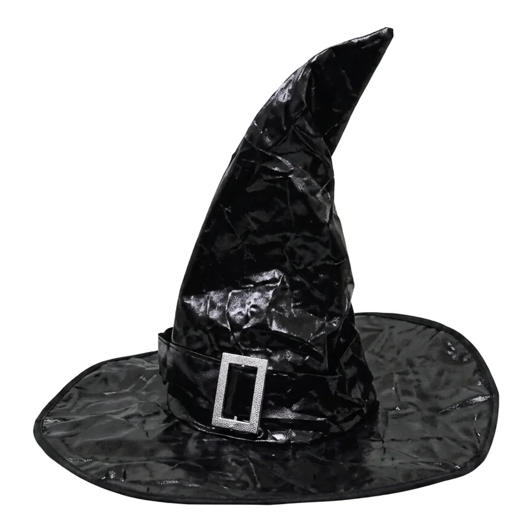 Sombrero negro de bruja