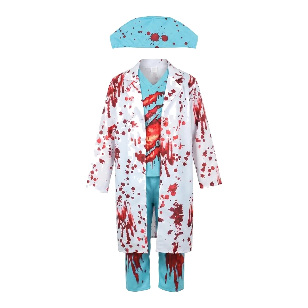 Disfraz de cirujano zombie
