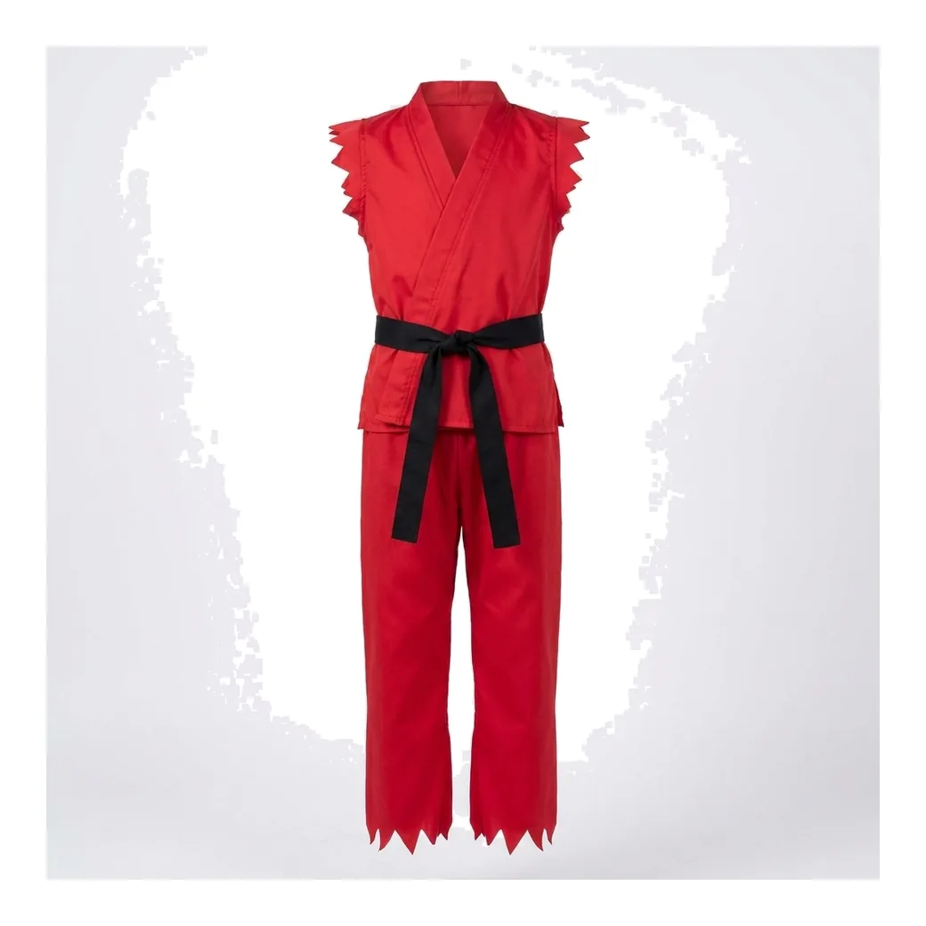 Disfraz de karateka rojo